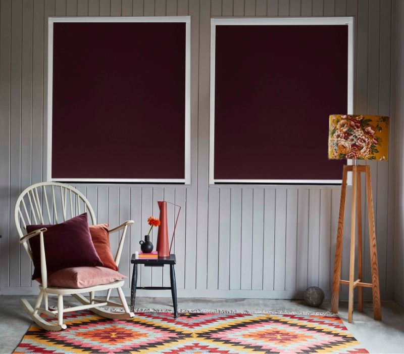 Bloc roller blinds